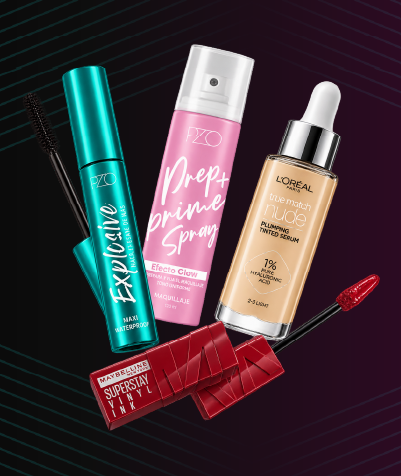 Ofertas Cyber en maquillaje para rostro, ojos y labios